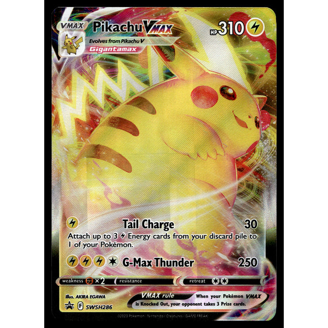 Pikachu Vmax - SWSH286 - NM - Ultra Rare - Promo - Pokemon - A9-53