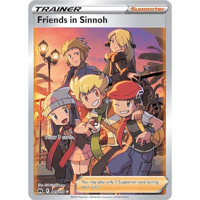 Friends in Sinnoh (149/159) (Full Art) [Sword & Shield: Crown Zenith]