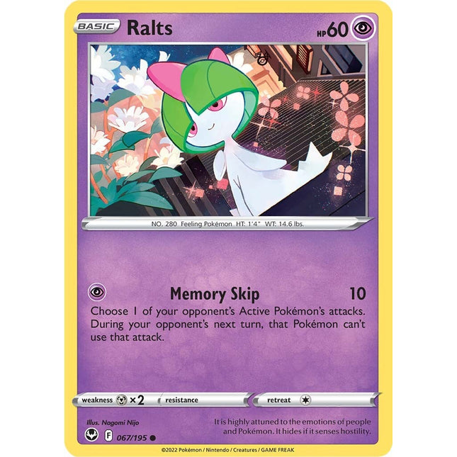 Ralts (067/195) [Sword & Shield: Silver Tempest]