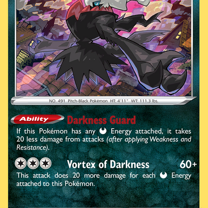 Darkrai (105/189) (Cosmos Holo) [Darkness Ablaze]