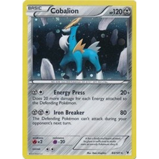 Cobalion (84/101) (Cosmos Holo) (Blister Exclusive) [Black & White: Noble Victories]