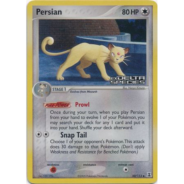 Persian (50/113) (Stamped) [EX: Delta Species]