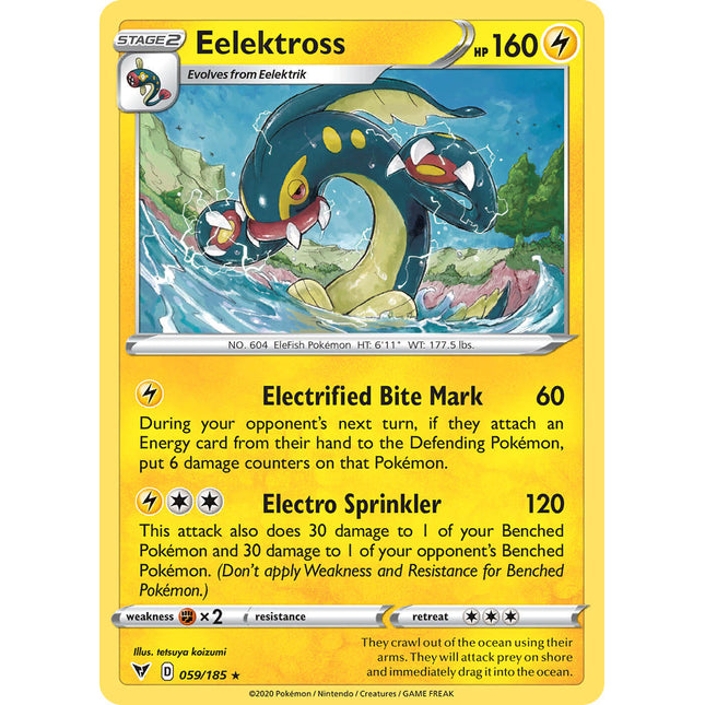 Eelektross (059/185) [Sword & Shield: Vivid Voltage]