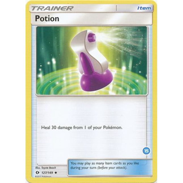 Potion (127/149) (Deck Exclusive #15) [Sun & Moon: Trainer Kit - Alolan Ninetales]