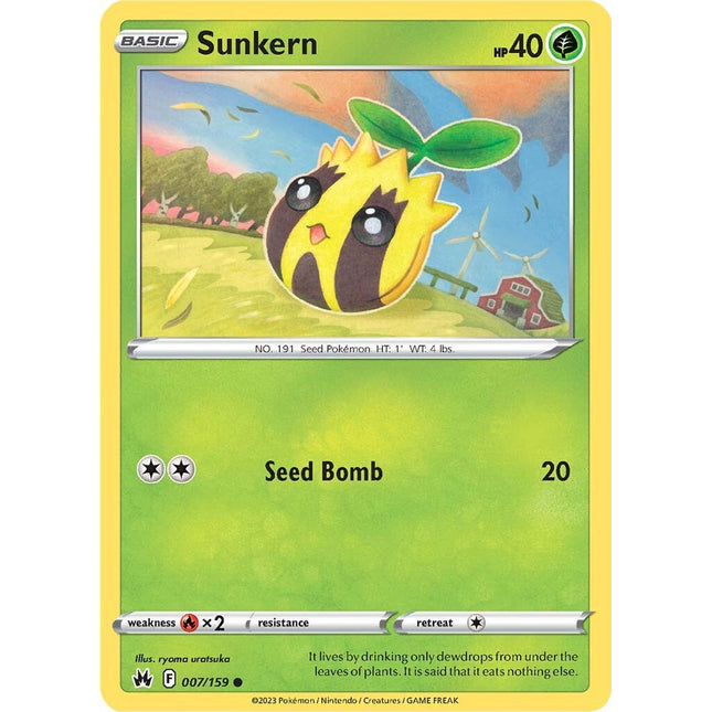 Sunkern (007/159) [Sword & Shield: Crown Zenith]