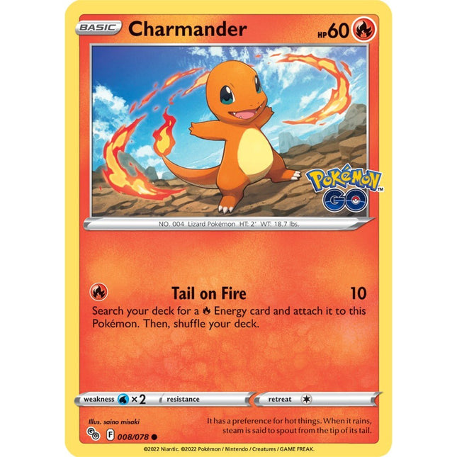 Charmander (008/078) [Pokémon GO]