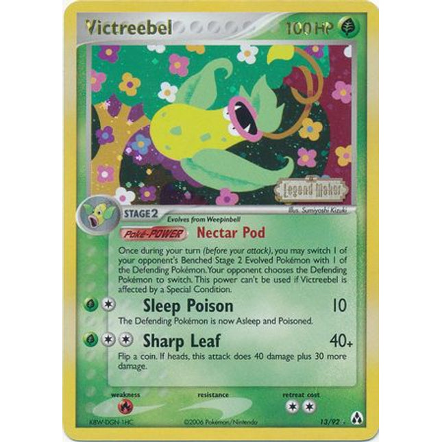 Victreebel (13/92) (Stamped) [EX: Legend Maker]