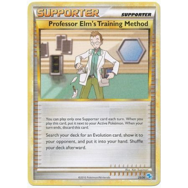 Professor Elm's Training Method (25/30) [HeartGold & SoulSilver: Trainer Kit - Gyarados]