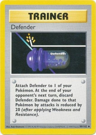 Defender (80/102) [Base Set (Shadowless)]