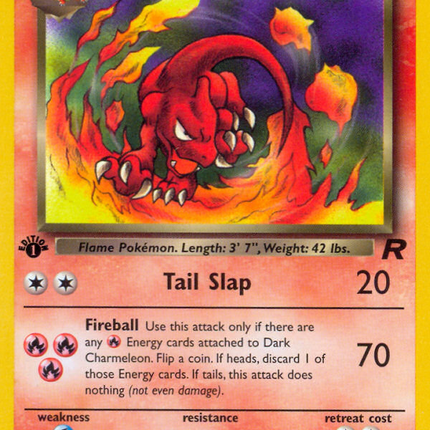 Dark Charmeleon (32/82) [Team Rocket 1st Edition]