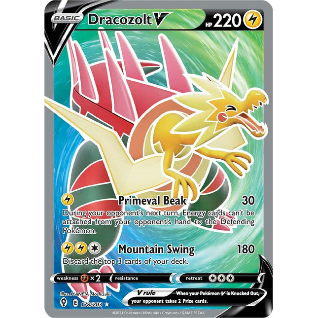 Dracozolt V (178/203) [Sword & Shield: Evolving Skies]
