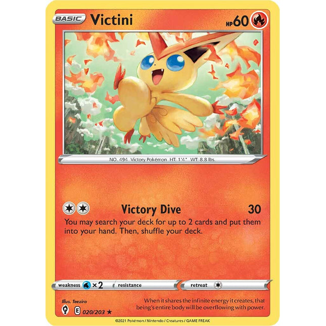 Victini (020/203) [Sword & Shield: Evolving Skies]