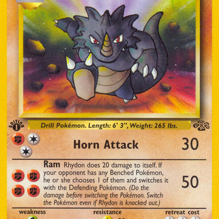Rhydon (45/64) [Jungle 1st Edition]