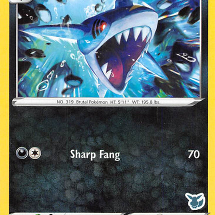 Sharpedo (163/264) (Eevee Deck) [Battle Academy 2022]