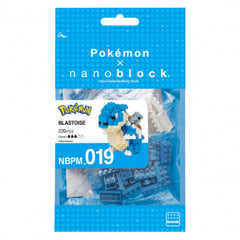 Blastoise - Pokemon Nanoblock Kit - Building Blocks Toy - English - Kawada - NBPM-019