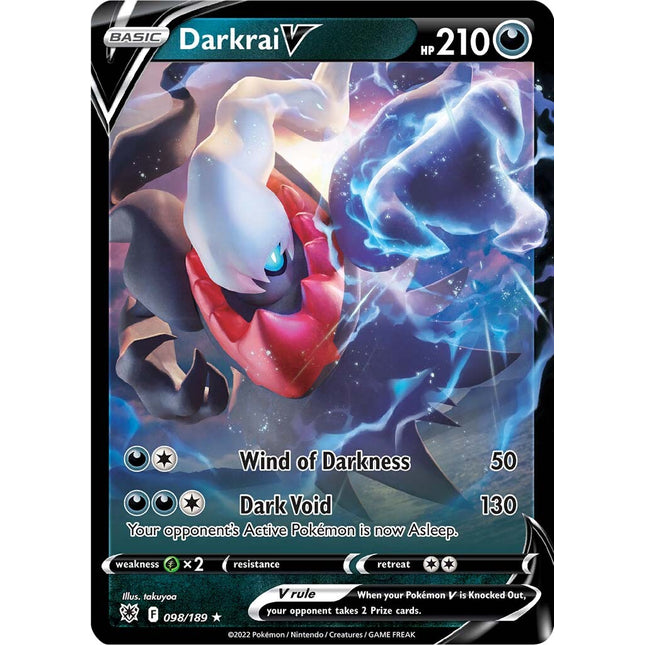 Darkrai V (098/189) [Sword & Shield: Astral Radiance]
