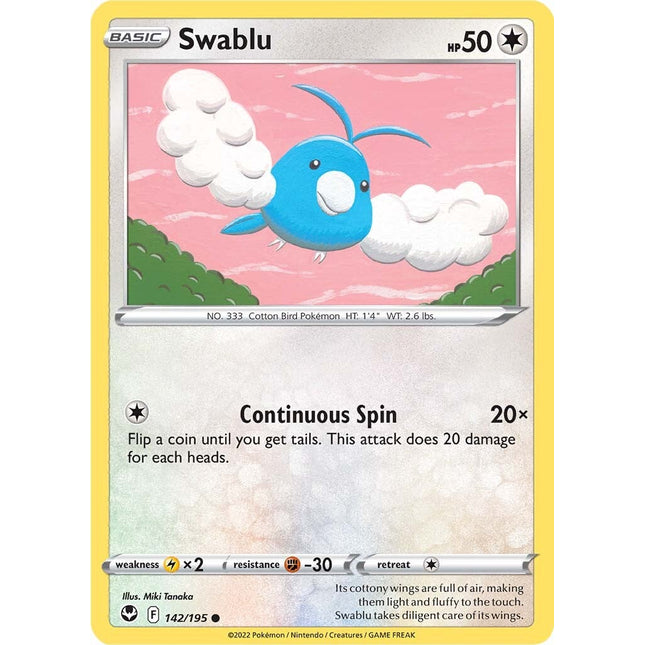 Swablu (142/195) [Sword & Shield: Silver Tempest]
