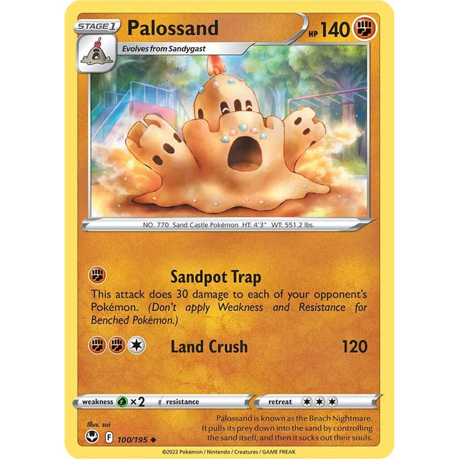 Palossand (100/195) [Sword & Shield: Silver Tempest]