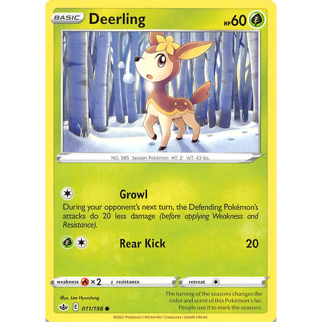Deerling (011/198) [Sword & Shield: Chilling Reign]