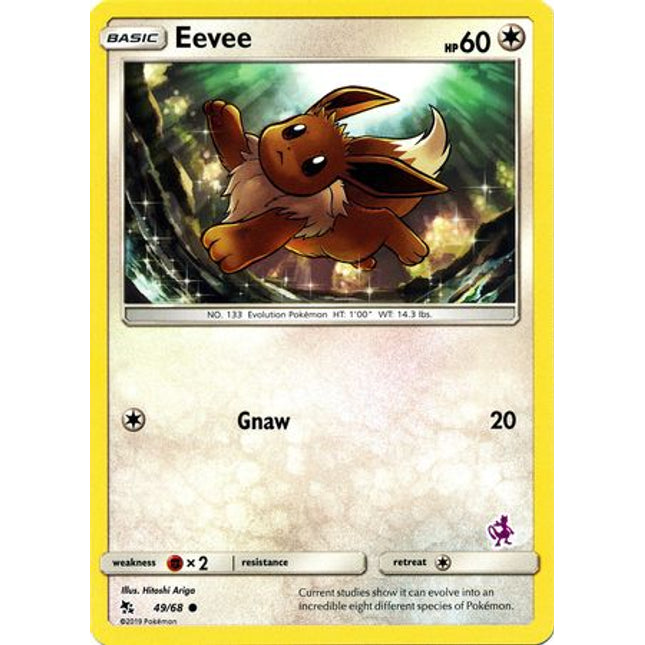 Eevee (49/68) (Mewtwo Deck) [Battle Academy 2020]