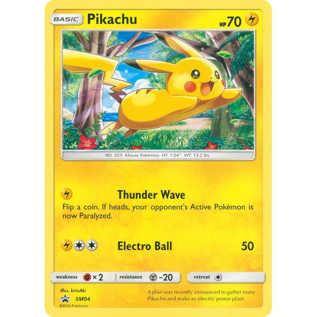 Pikachu (SM04) (Target Non Holo) [Sun & Moon: Black Star Promos]