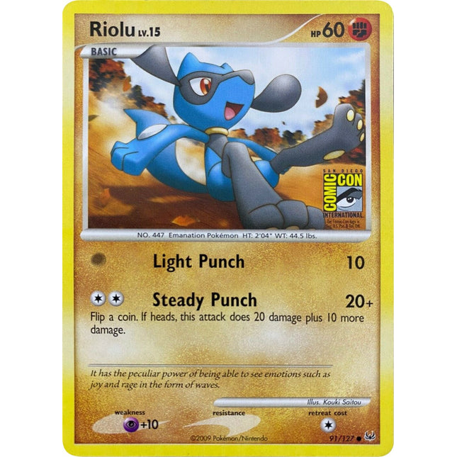 Riolu (91/127) (SDCC 2009) [Platinum: Base Set]