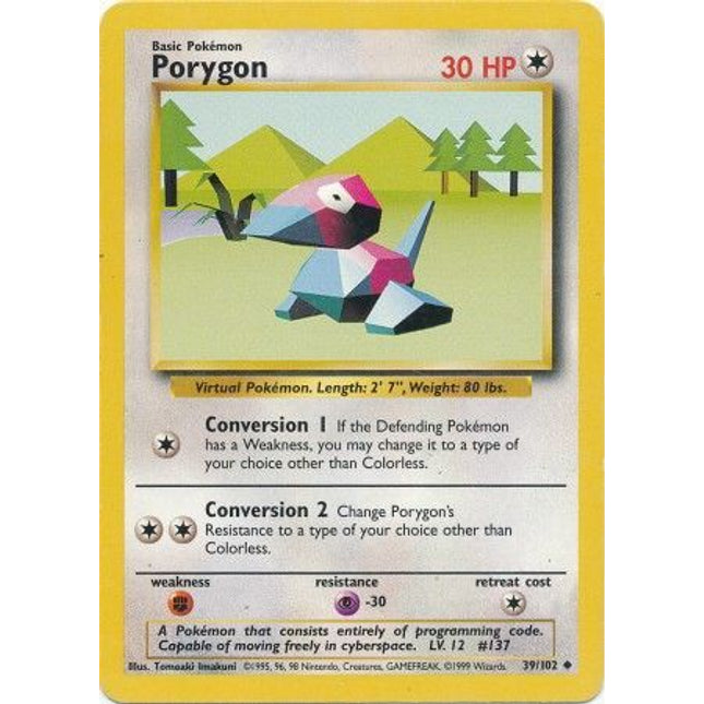 Porygon (39/102) [Base Set]