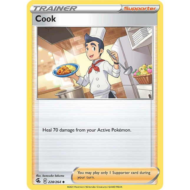 Cook (228/264) [Sword & Shield: Fusion Strike]