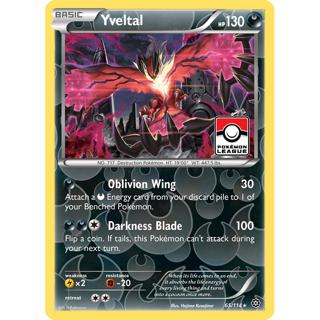 Yveltal (65/114) [XY: Steam Siege]