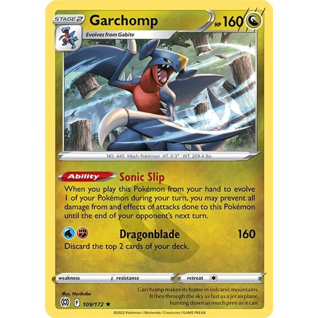 Garchomp (109/172) [Sword & Shield: Brilliant Stars]