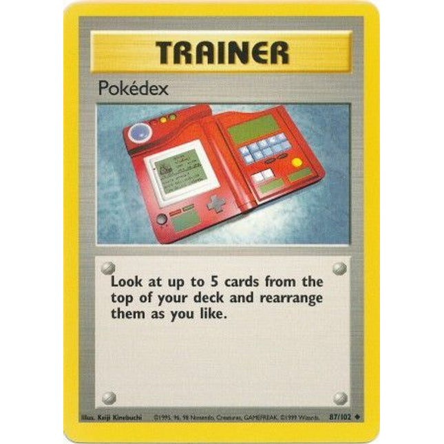 Pokedex (87/102) [Base Set Unlimited]