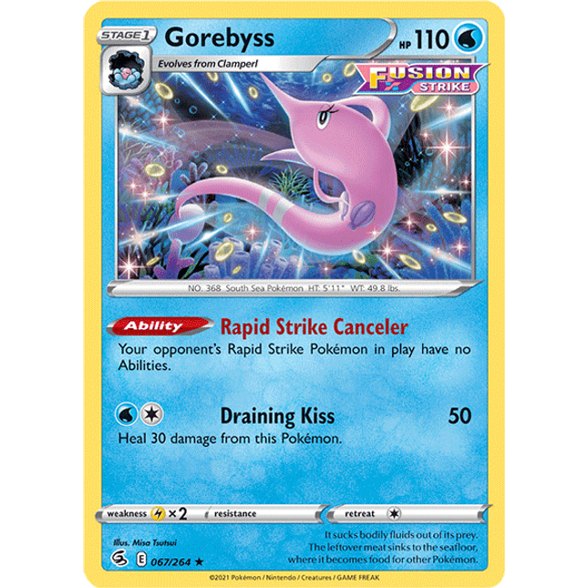 Gorebyss (067/264) [Sword & Shield: Fusion Strike]
