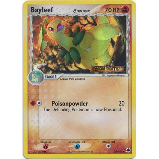 Bayleef (26/101) (Delta Species) (Stamped) [EX: Dragon Frontiers]