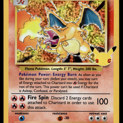 Charizard - 4/102 - NM - Holo - Celebrations - Pokemon - A6-48