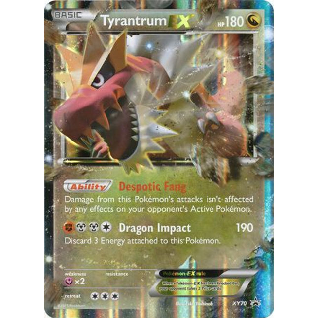 Tyrantrum EX (XY70) (Jumbo Card) [XY: Black Star Promos]