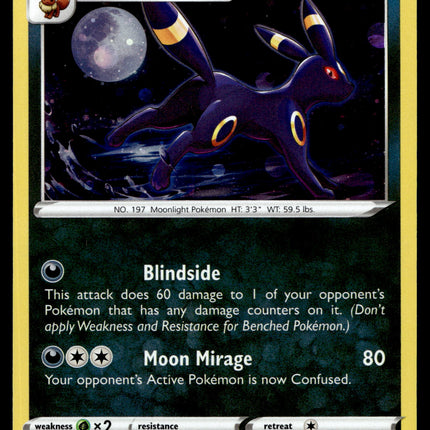 Umbreon - SWSH129 - NM - Cosmos Holo - Promo - Pokemon - A9-22