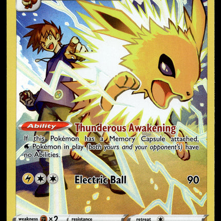 Jolteon - TG04/TG30 - NM - Full Art - Brilliant Stars - Pokemon - A6-21