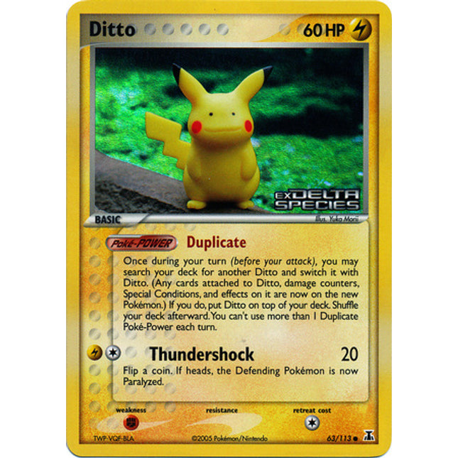 Ditto (63/113) (Stamped) [EX: Delta Species]