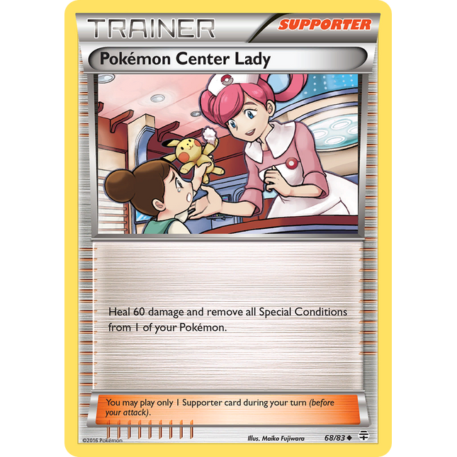 Pokemon Center Lady (68/83) [XY: Generations]