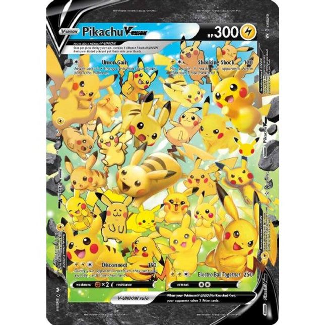 Pikachu V-UNION (Jumbo Card) [Sword & Shield: Black Star Promos]