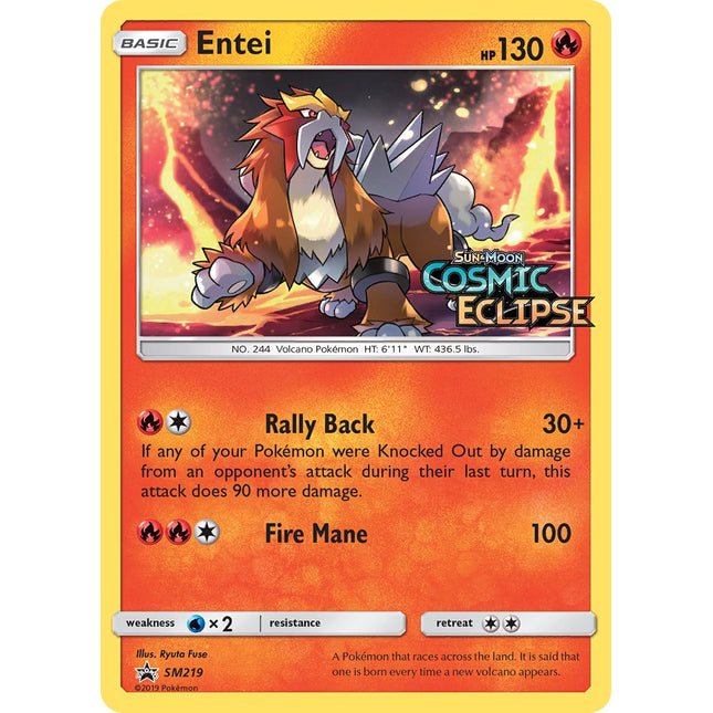 Entei [SM Black Star Promos]