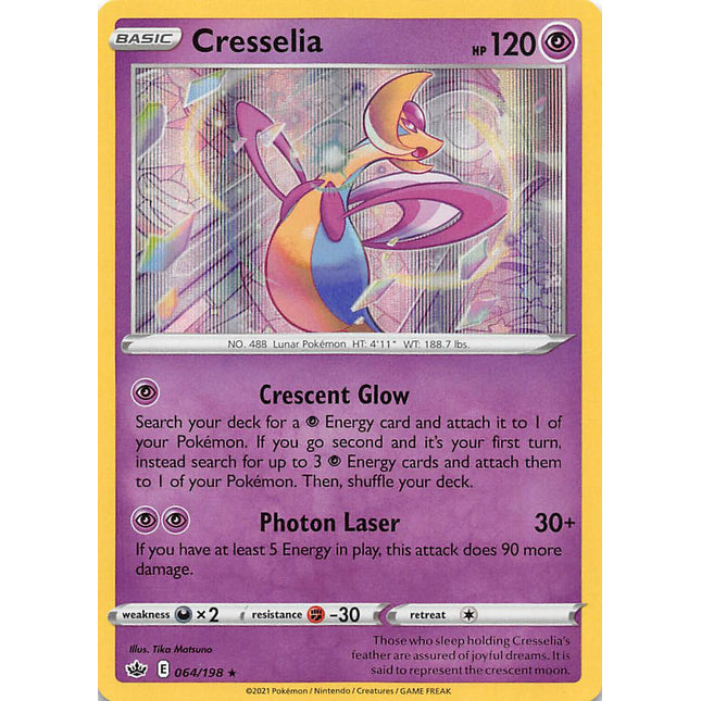 Cresselia  (064/198) [Sword & Shield: Chilling Reign]