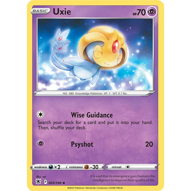 Uxie (065/189) [Sword & Shield: Astral Radiance]