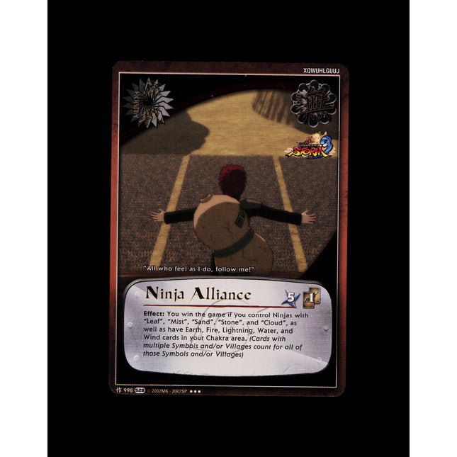 Ninja Alliance - 998 - NM - Foil - S28 - Naruto CCG - E1-131