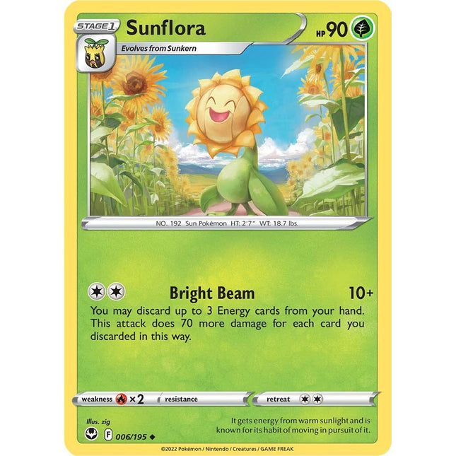 Sunflora (006/195) [Sword & Shield: Silver Tempest]