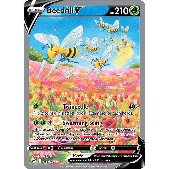Beedrill V (161/189) [Sword & Shield: Astral Radiance]