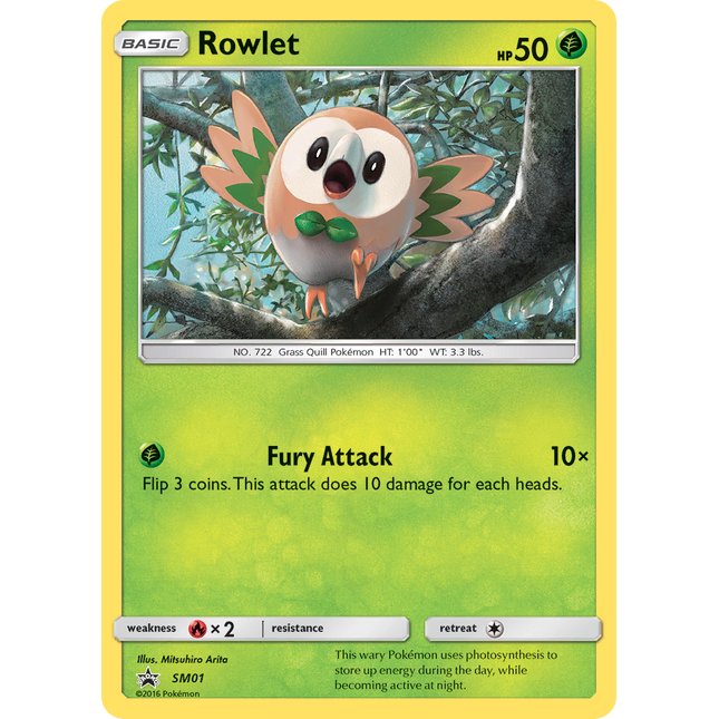 Rowlet [SM Black Star Promos]