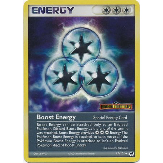 Boost Energy (87/101) (Stamped) [EX: Dragon Frontiers]