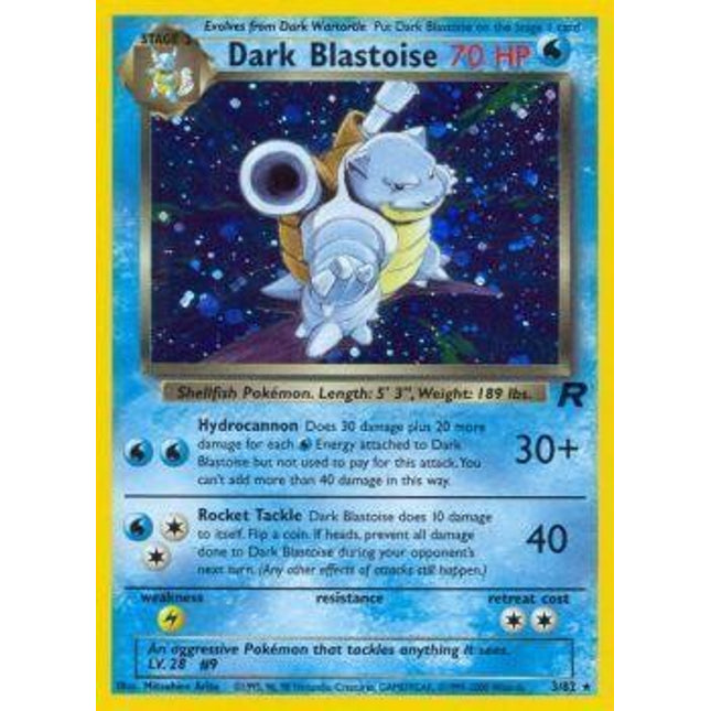 Dark Blastoise (3/82) [Team Rocket]