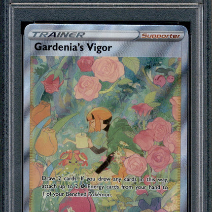 Gardenia's Vigor - GG61/GG70 - PSA 10 - Full Art - Crown Zenith - Pokemon - 68875